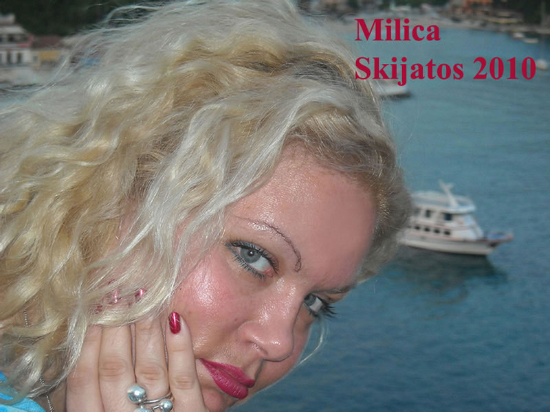 Milica, Skijatos 2010