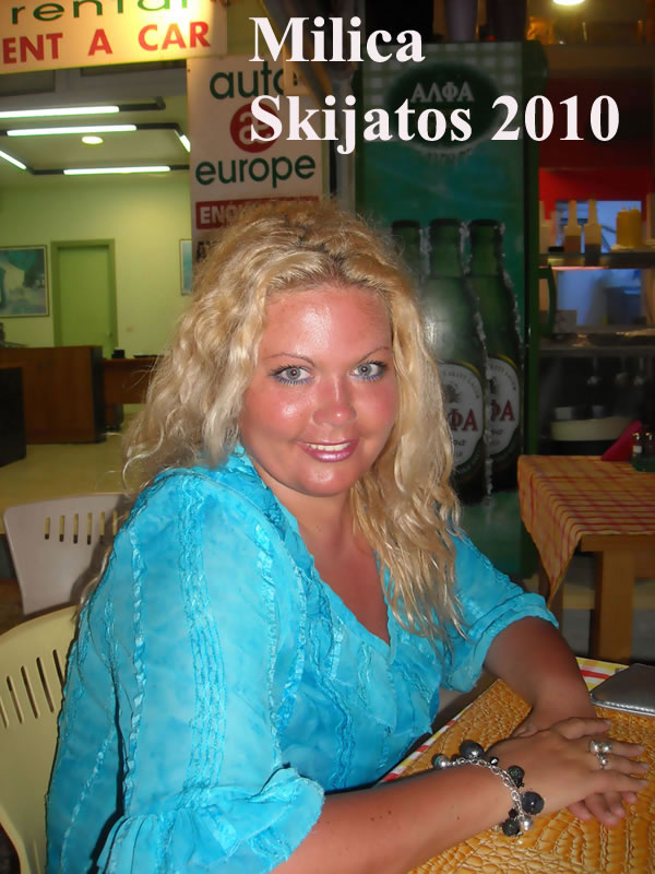 Milica, Skijatos 2010