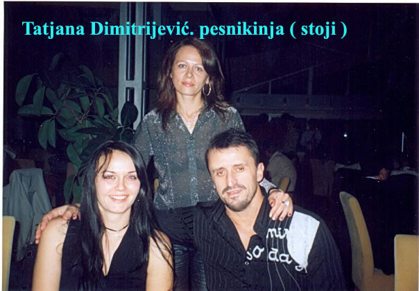 Tatjana Dimitrijević, pesnikinja (stoji)