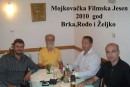 Mojkovačka Filmska Jesen 2010 god, Brka, Rođo i Željko Mojkovačka Filmska Jesen 2010 god, Brka, Rođo i Željko